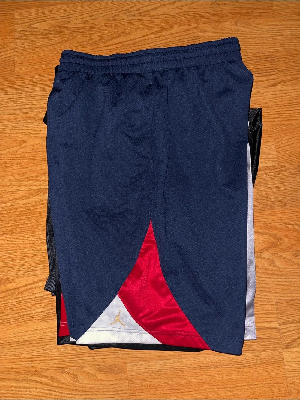 Rare Nike Air Jordan basketball shorts men’s XL navy red white